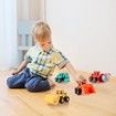 Construction Toys for 3 4 5 6 Years Old Boys Girls Kids, Excavator,timber grab vehicle (Colorful 2 Pack)