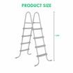 Bestway Ladder Above Ground Swimming Pool Steps Stairs for 1.22m Wall Height
