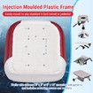 OGL Boat Seat Chair Marine Bucket Helm Captain Pontoon Vinyl Upholstery Foam Cushion Water UV Wind Proof 19.5x22x21.5 Inches