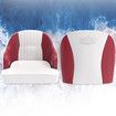 OGL Boat Seat Chair Marine Bucket Helm Captain Pontoon Vinyl Upholstery Foam Cushion Water UV Wind Proof 19.5x22x21.5 Inches