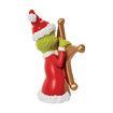 The Grinch Hiding Behind Star Sculpted Christmas Tree Hanging Ornaments 3.5 Inch Multicolor