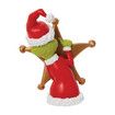 The Grinch Hiding Behind Star Sculpted Christmas Tree Hanging Ornaments 3.5 Inch Multicolor