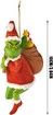 18pcs Christmas Tree Decoration Pendant Cute Acrylic Green Hair Monster Christmas Ornament Christmas Tree Decoration