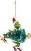 18pcs Christmas Tree Decoration Pendant Cute Acrylic Green Hair Monster Christmas Ornament Christmas Tree Decoration