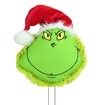 Grinchs Decor for Christmas Tree Christmas Elf Body Plush Doll Toy Cartoon Style Xmas Tree Topper Hanging Ornamentss (Elf Head)