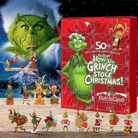 Advent Calendar Surprise Elf Doll Cute Cartoon Sirdplay 2025 Christmas Countdown Gift Children 24 Pieces