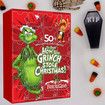 Calendar Pieces Cute Cartoon Elf Doll Surprise Gift,Christmas Countdown Calendar for Children and Adults (A)