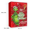 Calendar Pieces Cute Cartoon Elf Doll Surprise Gift,Christmas Countdown Calendar for Children and Adults (A)