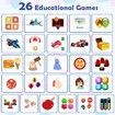 Smart Watch for Kids,Kids Smart Watch Boys Toys with 26 Puzzle Games,Touch Screen,HD Camera,Alarm Clock,Toys for Boys Ages 3+ Years Old,Birthday Gift for Boys Girls (Blue)