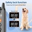 Dog Training Shock Collar 3300FT Dog Bark Collar with Remote IP67 Waterproof for 5-120lbs Small Medium Large Dogs with 3 Training Modes Beep Vibration Safe Shock Magnetic Charger Electric Dogs Collar