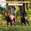Dog Training Shock Collar 3300FT Dog Bark Collar with Remote IP67 Waterproof for 5-120lbs Small Medium Large Dogs with 3 Training Modes Beep Vibration Safe Shock Magnetic Charger Electric Dogs Collar