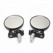 Motorcycle Rearview Mirrors For Handle Bars, Fits Motorbike Handlebar End Rearview Rear View Side