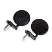 Motorcycle Rearview Mirrors For Handle Bars, Fits Motorbike Handlebar End Rearview Rear View Side
