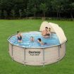 Bestway Above Ground Swimming Pool Portable Backyard Outdoor Pool Set with Filter Pump 3.96x1.07m