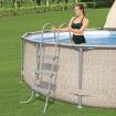 Bestway Above Ground Swimming Pool Portable Backyard Outdoor Pool Set with Filter Pump 3.96x1.07m