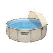 Bestway Above Ground Swimming Pool Portable Backyard Outdoor Pool Set with Filter Pump 3.96x1.07m