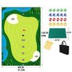 Chipping Golf Practice Mats Golf Game Training Mat Indoor Outdoor Games for Adults Family Kids (golf clubs are not included)