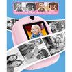 Instant Print Camera 1080P Dual Front Rear Digital 3 Rolls Photo Paper 32GB Card Pendant Gift Children Ages 3+ Creative Gifts