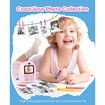 Instant Print Camera 1080P Dual Front Rear Digital 3 Rolls Photo Paper 32GB Card Pendant Gift Children Ages 3+ Creative Gifts