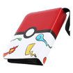 Pokemon Card Binder 4 Pocket Album Holder 400 Cards 50 Removable Sleeves Trading Display Storage Carrying Case White TCG