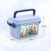 Flower Garden Building Toy Set 104pcs Learning Builder Art Craft DIY Bouquet Gift Birthday for Kids for 3 Year Olds