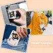 48MP Point and Shoot Digital Camera with Macro Mode,1080P HD Compact Digital Camera with Flash 16x Zoom Anti Shake Small Digital Camera 32GB SD Card (Gold)