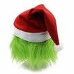 Grinch Cosplay Mask Christmas Halloween Costume Props green Costume Accessories