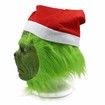 Grinch Cosplay Mask Christmas Halloween Costume Props green Costume Accessories