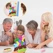 Tetra Tower Game egel Balance Blocks Balance Puzzle Board Montessori Early Education Toys Fine Motor Skills for Boys Girls