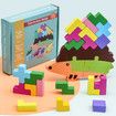 Tetra Tower Game egel Balance Blocks Balance Puzzle Board Montessori Early Education Toys Fine Motor Skills for Boys Girls