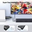 Wii to HDMI Converter Adapter with Hdmi Cable Connect Wii Console to HDMI Display in 1080p Output Video with 3.5mm Audio Supports All Wii Display Modes Black