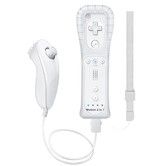 Motion Plus Wii Remote Nunchuck Controller Nintendo Wii U Compatible White Strap Case Silicone Cover Gaming Accessories