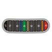 Stick On Thermometer Strip Color Change Thermometer Strips Fish Tank Temperature Sticker Portable Water Coffee Discoloration Thermometer, Paper Thermometer