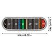 Stick On Thermometer Strip Color Change Thermometer Strips Fish Tank Temperature Sticker Portable Water Coffee Discoloration Thermometer, Paper Thermometer