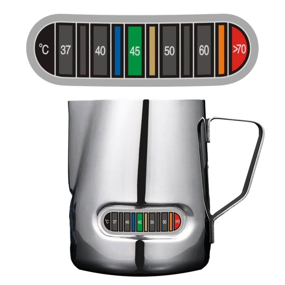 Stick On Thermometer Strip Color Change Thermometer Strips Fish Tank Temperature Sticker Portable Water Coffee Discoloration Thermometer, Paper Thermometer