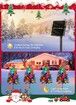 Solar Christmas Tree Outdoor, 2 Packs 30 Inch Solar Christmas Decorations Outdoor Yard Xmas Pathway Christmas Trees