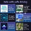 Radar Detector for Cars with Voice Speed Prompt, 360 Degree Detection,Vehicle Speed Alarm System