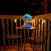 Mushroom Table Lamp, Hight Stained Glass Plant Series Night Light for Bedroom Living Room Home Office
