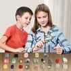 Advent Calendar 2023 Rocks 24 Days Natural Crystal Gemstone Stone Minerals & Fossils Christmas Countdown Calendar Rock Collection