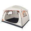6 Person Camping Tent Family Cabin Instant Auto Beach Sun Shade Shelter Dome Weatherproof Outdoor Hiking Fishing Changing Room 305x274x200cm
