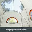 10 Person Tent Beach Camping Auto Instant Family Sun Shade Fishing Shelter Dome Cabin Outdoor Party Travel Sleep Waterproof 550x275x200cm