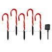8 Pack Christmas Decorations Outside Set of 46CM Solar Candy Cane Christmas Decorations Outdoor Yard Lights
