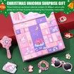 Advent Calendar Girls - Unicorns Gifts for Girls Christmas Countdown Calendar 24 Days of Xmas Jewelry Advent Calendar Gifts for Kids