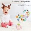 Talking Flash Cards Todders Toys Speech Autism Montessori Learing ABC 123 Sight Words 255 Cards Kindergarten Educational Interactive Blue