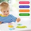 Talking Flash Cards Todders Toys Speech Autism Montessori Learing ABC 123 Sight Words 255 Cards Kindergarten Educational Interactive Blue