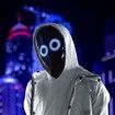 Face Transforming LED Mask Programmable Customizable Light Effects with Bluetooth App Control for Costume or Cosplay