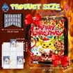 900 CARDS PU Binder Holder Carrying Case Binder POKEMON PIKACHU Trading Cards Collectors Album MERRY CHRISTMAS GIFTS