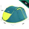 Bestway 4 Man Camping Tent Pop Up Instant Beach Shelter Family Sun Shade Waterproof Hiking Fishing Outdoor Picnic with Carry Bag 2.1x2.4x1m