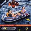 Bestway Inflatable Boat Set 2.28m X 1.21m Floating Raft Blow Up Canoe Watercraft Vessel With Oars and Pump
