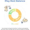Intelligent Toy Ball with 3 Interactive Modes for Dog Puppy Small Medium Dogs and Cats